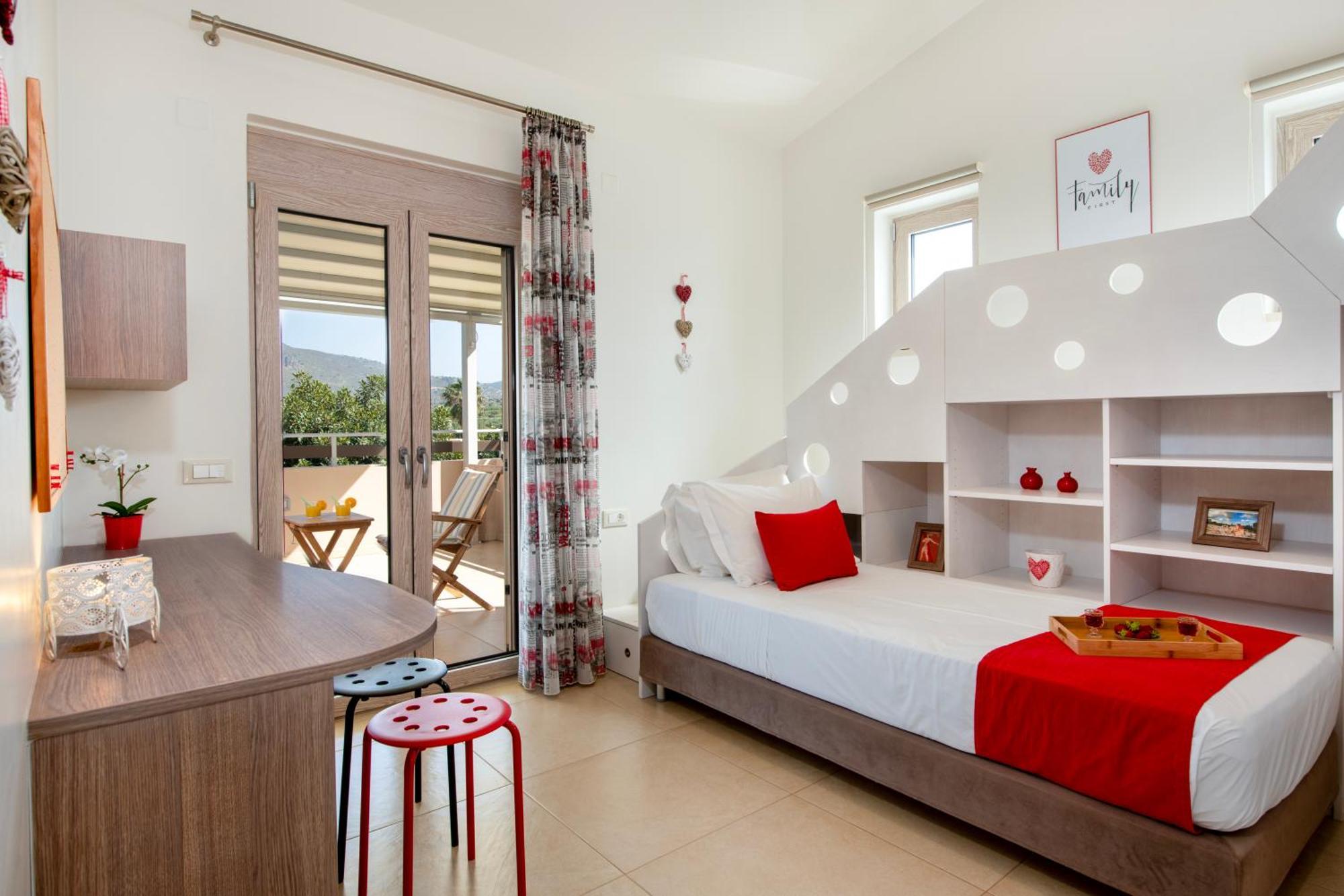 Four Seasons Private Villa - Seaview - Big Heated Pool - Gym - Sport Activities Gouves Exterior foto
